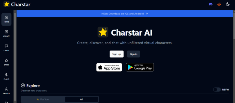 Charstar ai-Alternative to Character AI