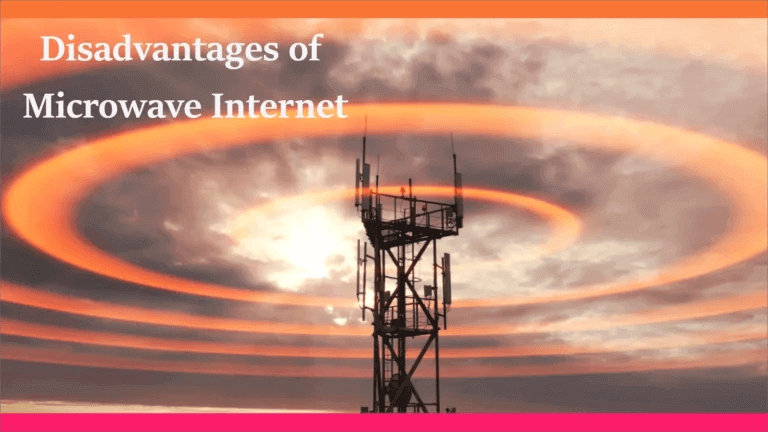 Disadvantages of microwave internet