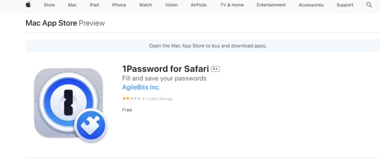 1 Password for Safari Step 5