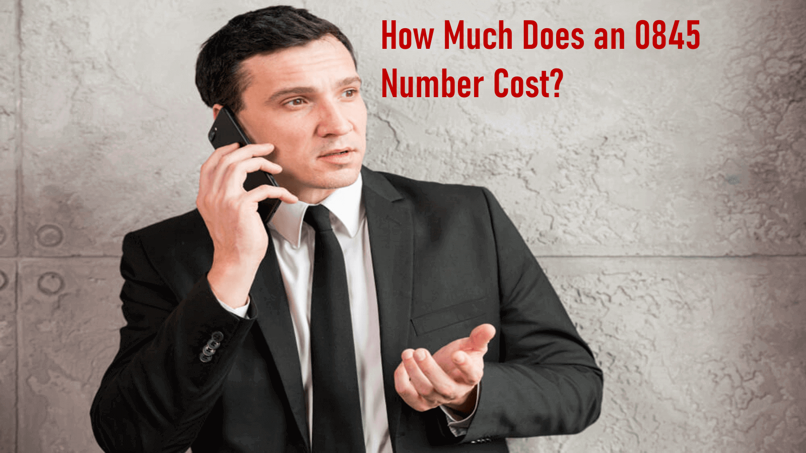 How Much Does an 0845 Number Cost