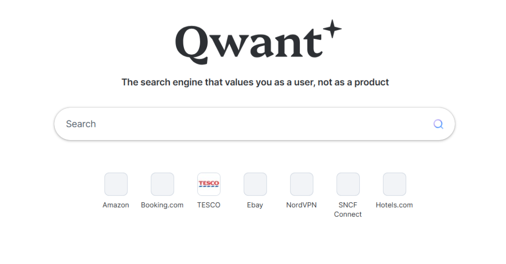 Qwant search engine