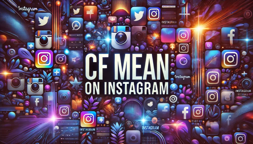 What Does CF Mean On Instagram